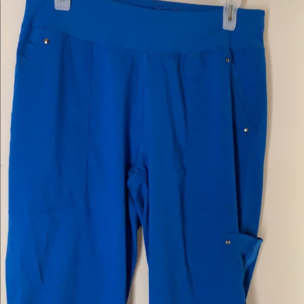 Healing hands scrub royal blue